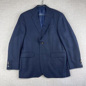 SAND Copenhagen Navy Blazer Zignone Cashmere/Wool Italy Made Mens US 42 EU 52